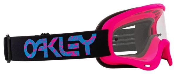 Máscara Oakley O-Frame MX Pink / Lentes transparentes/ Ref: OO7029-73