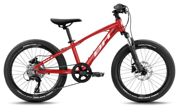 VTT Semi-Rigide Enfant BH Expert Junior Pro Shimano Altus 8V 20'' Rouge/Blanc