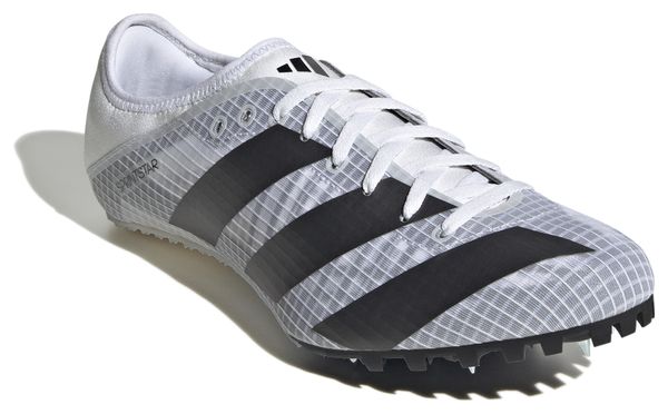 adidas Performance Sprintstar White Black Unisex Track &amp; Field Shoes |  Alltricks.com