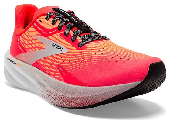 Chaussures Running Brooks Hyperion Max Rouge Orange Femme