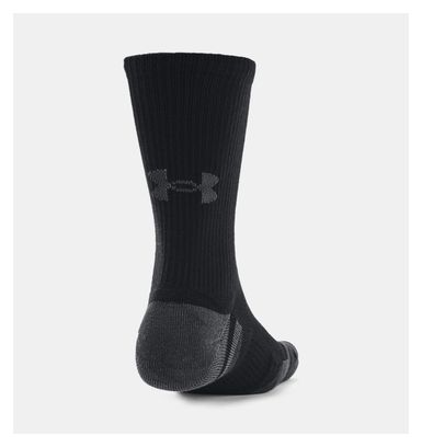 3 paar Under Armour Performance Tech Socks Zwart Unisex