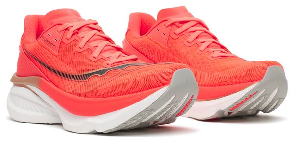 Saucony Endorphin Azura hardloopschoenen, rood/goud, dames