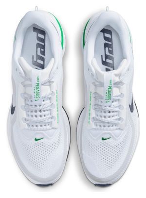Nike Pegasus Premium hardloopschoenen wit/groen/blauw voor heren