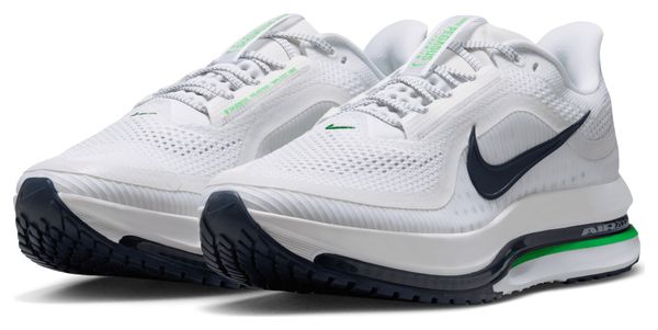 Nike Pegasus Premium hardloopschoenen wit/groen/blauw voor heren
