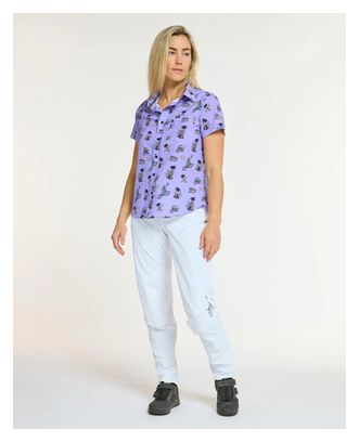 Camicia Dharco Tech Party Viola Donna