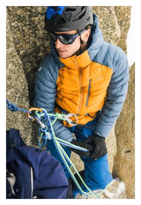 Simond Alpinism Men's Brown/Blue Down Jacket