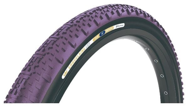 Pneu Gravel Panaracer GravelKing X1 Limited Color Edition 700 mm Tubeless Ready Souple ZSG Gravel Compound BeadLock TuffTex Violet