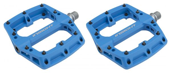 Insight Nylon Flat Pedals Blue