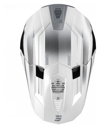 Casque Shot MIPS Lite Challenger Noir Blanc Brillant