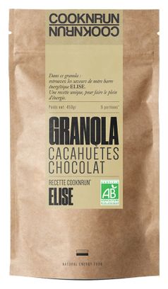 Granola bio Elise | Cacahuètes et Chocolat