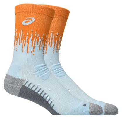 Calcetines Asics Performance Run Crew Naranja/Azul