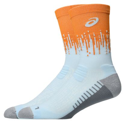 Calcetines Asics Performance Run Crew Naranja/Azul