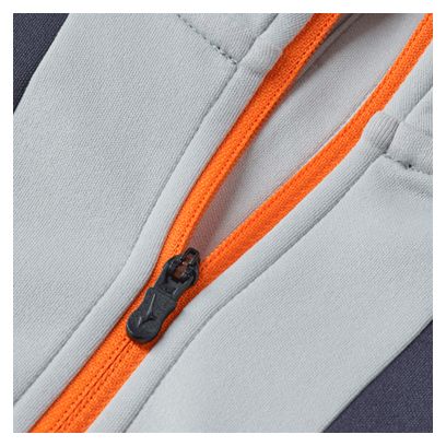 Mizuno Active Warmalite Bianco/Blu Uomo 1/2 Zip Thermal Top
