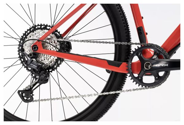 Vélo de Gravel Ghost Asket CF Pro Shimano GRX 12V 700 mm Orange/Beige 2026