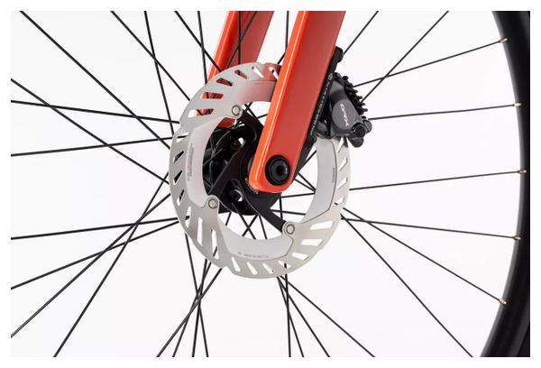 Vélo de Gravel Ghost Asket CF Pro Shimano GRX 12V 700 mm Orange/Beige 2026
