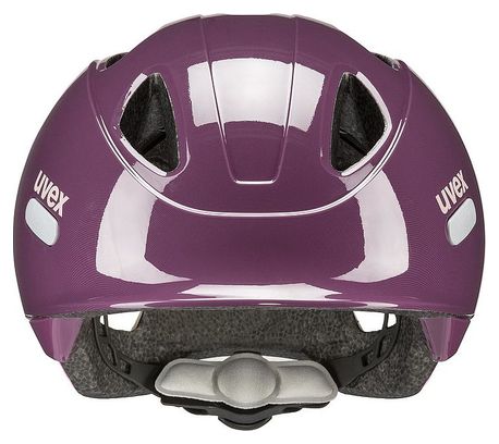 Casco infantil Uvex oyo plum-dust púrpura