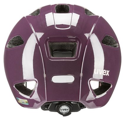 Casco infantil Uvex oyo plum-dust púrpura