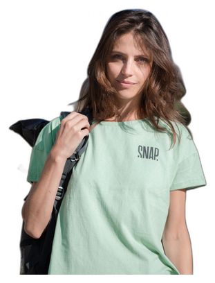 Women's Snap Climbing crop top t-shirt