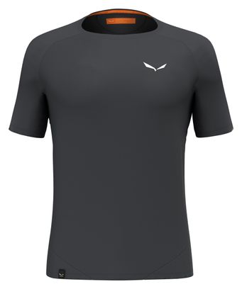 Camiseta Salewa Pedroc Polartec Delta Gris Oscuro