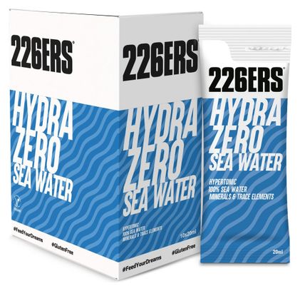 226ers Hydrazero Seawater Drink Pack - 10 x 20 ml