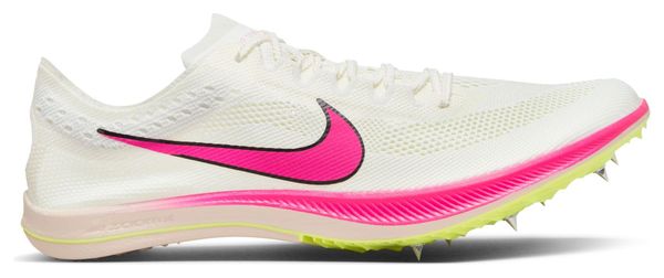 Chaussures d'Athlétisme Unisexe Nike ZoomX Dragonfly Blanc Rose Jaune