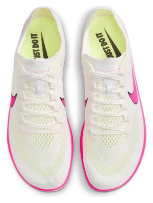 Chaussures d'Athlétisme Unisexe Nike ZoomX Dragonfly Blanc Rose Jaune