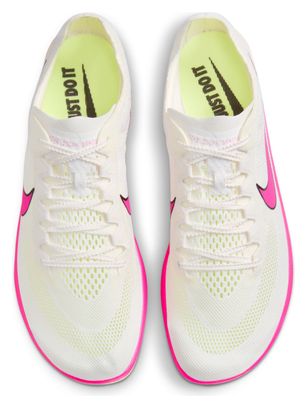 Nike ZoomX Dragonfly Bianco Rosa Giallo Unisex Scarpe da atletica leggera