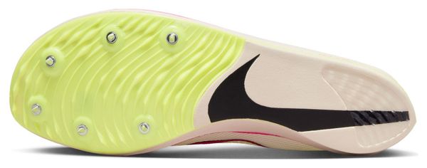 Chaussures d'Athlétisme Unisexe Nike ZoomX Dragonfly Blanc Rose Jaune