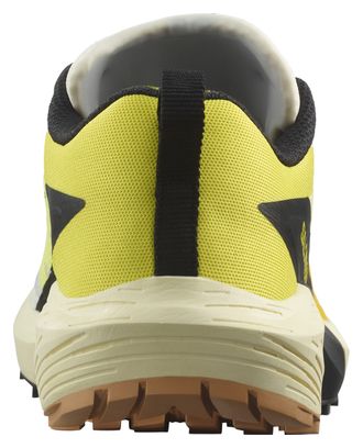 Trailrunning-Schuhe für Frauen Salomon Sense Ride 5 Gelb Schwarz
