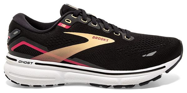 Brooks Ghost 15 Zapatillas Running Negro Rosa Mujer