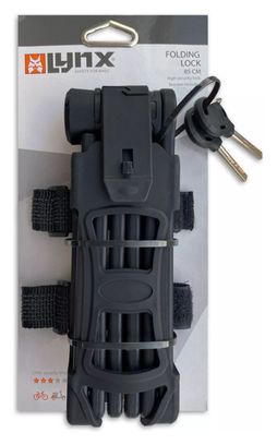 Cadenas pliant 85 cm vélo Noir ART2