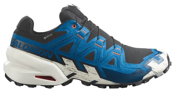 Zapatillas de trail Salomon Speedcross 6 GTX negro/azul/blanco para hombre