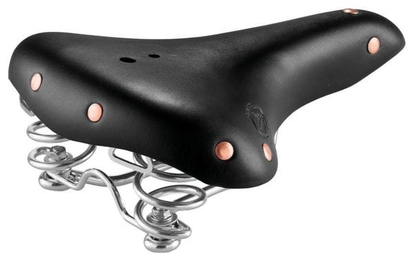 Cuir souple de selle 255 x 200 mm noir