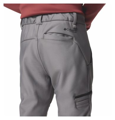 Pantalon Softshell Columbia Vast Canyon Gris