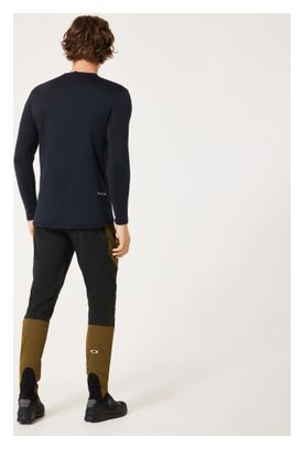 Oakley Thermal Grid Men's Long-Sleeve Shirt, Black