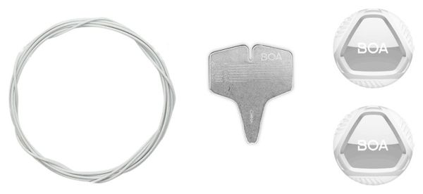 Fizik BOA® L6 Dial D Ersatzschnalle Rechts & Links Weiß