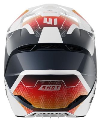 Casque Intégral Shot Race Phase Bleu Rouge Adulte