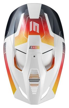 Casque Intégral Shot Race Phase Bleu Rouge Adulte