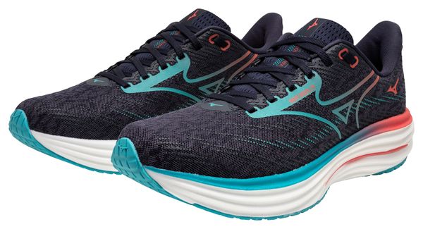 Scarpe da corsa Mizuno Wave Rider 29 Grigio/Blu/Rosso Uomo