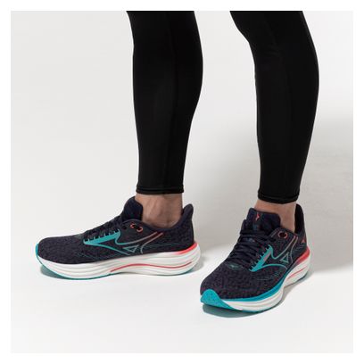 Scarpe da corsa Mizuno Wave Rider 29 Grigio/Blu/Rosso Uomo