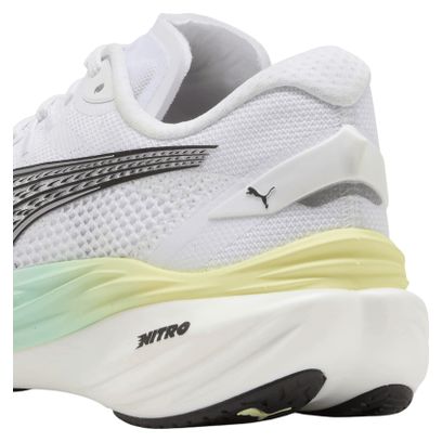 Puma Running Shoes Deviate Nitro 3 White/Green Woman