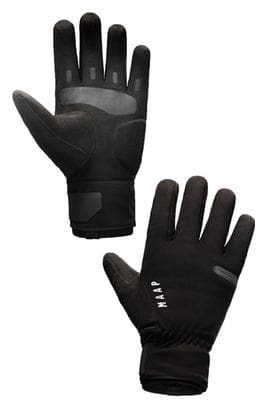 Par de guantes de invierno MAAP Apex Deep Negros