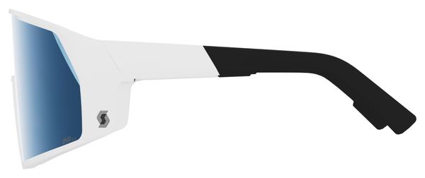 Scott Pro Shield White AMP Blue Chrome Sunglasses