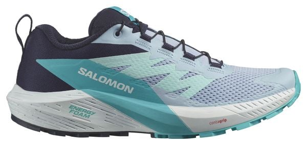 Chaussures de Trail Running Femme Salomon Sense Ride 5 Bleu