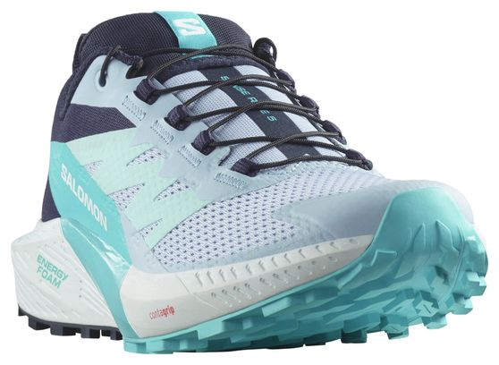 Trail Running Women's Shoes Salomon Sense Ride 5 Blue