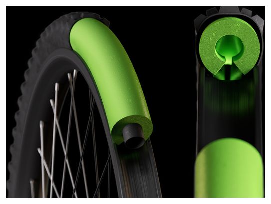 Technomousse Green Constrictor 27,5'' Plus Anti Pinch Foam Green
