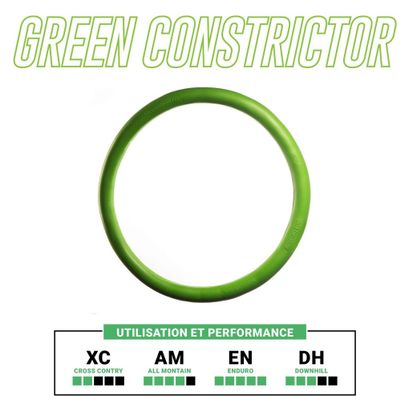 Technomousse Green Constrictor 27,5'' Plus Anti Pinch Foam Green