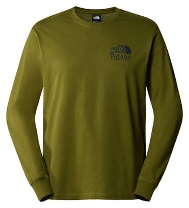 T-Shirt Manches Longues The North Face Nature Vert