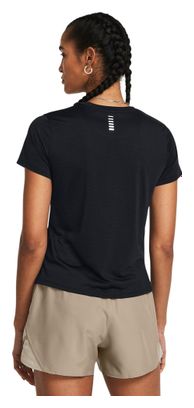 Under Armour Launch Kurzarmtrikot Schwarz Damen