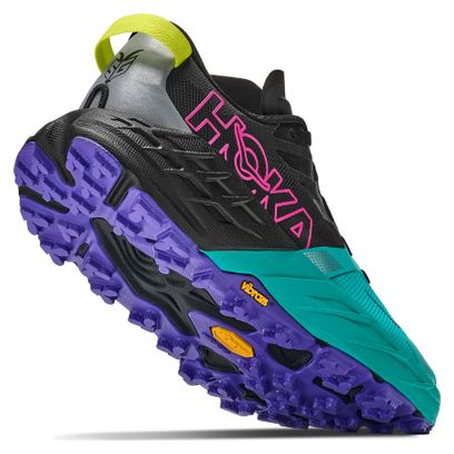 Zapatillas de trail Hoka Speedgoat 7 verde/negro para mujer